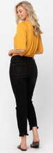 Load image into Gallery viewer, Judy Blue High Waist Black Destroyed Cropped Straight
